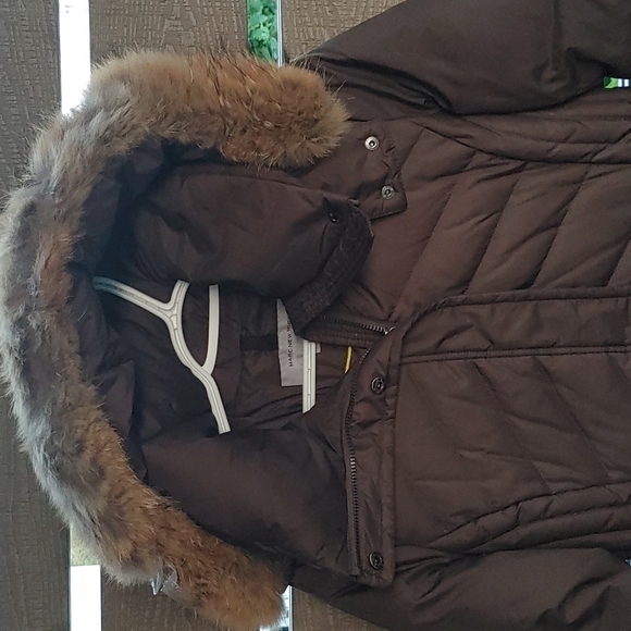 Marc New York winter snow long‎ brown coat size S - Picture 3 of 14